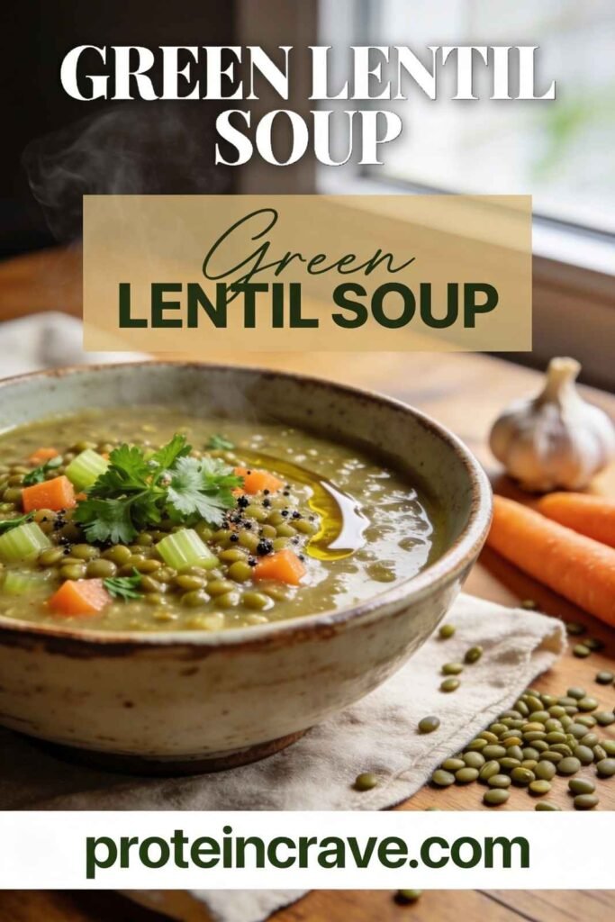 Green Lentil Soup