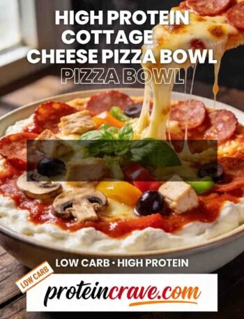 Cottage Cheese Pizza Bowl Recipe