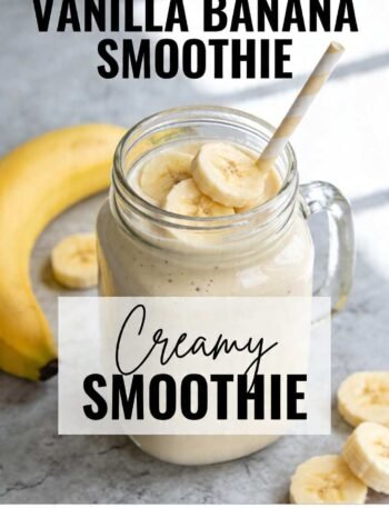 Vanilla Banana Smoothie