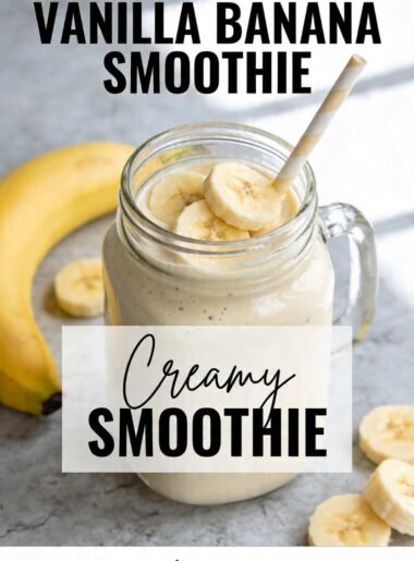 Vanilla Banana Smoothie