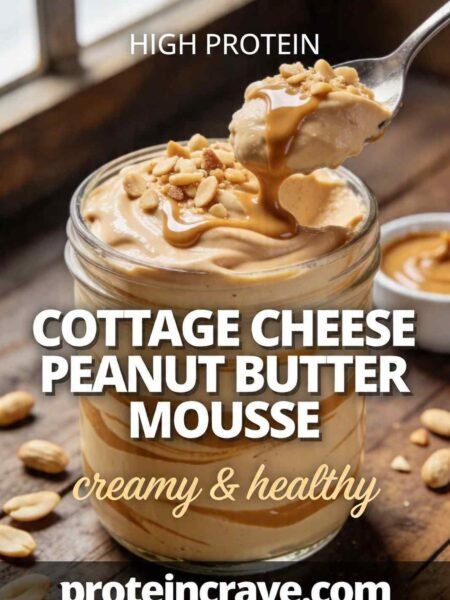 Cottage Cheese Peanut Butter Mousse