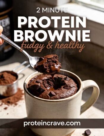 2-Minute Protein Brownie