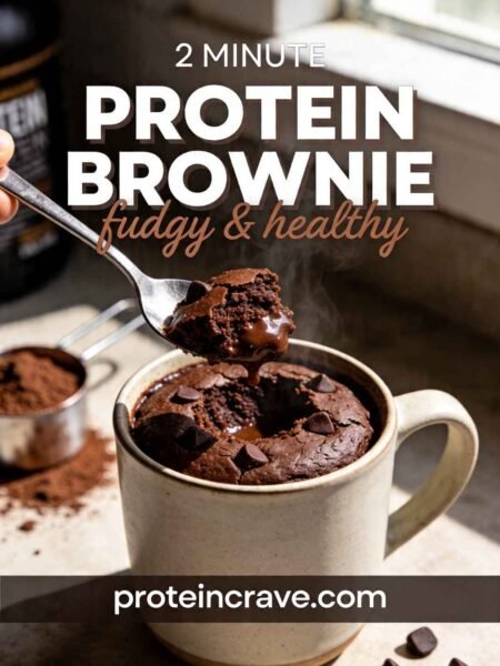 2-Minute Protein Brownie