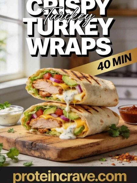 Crispy Turkey Wraps (40 Min)
