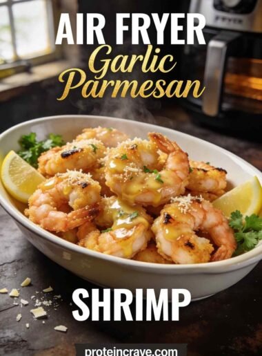 Air Fryer Garlic Parmesan Shrimp