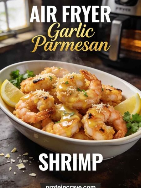 Air Fryer Garlic Parmesan Shrimp