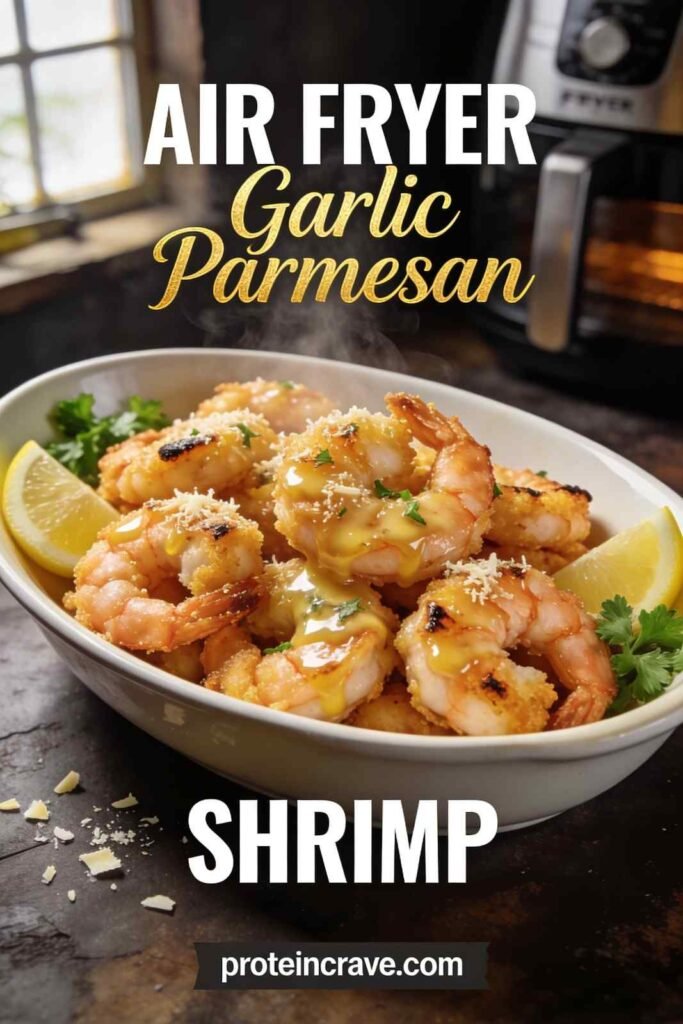 Air Fryer Garlic Parmesan Shrimp