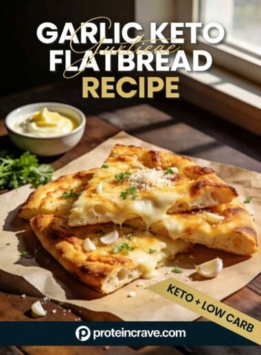 Garlic Keto Flatbread Recipe