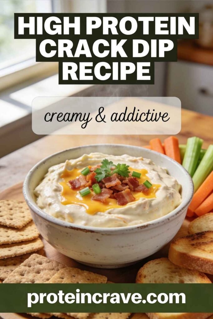 High Protein Crack Dip Recipe