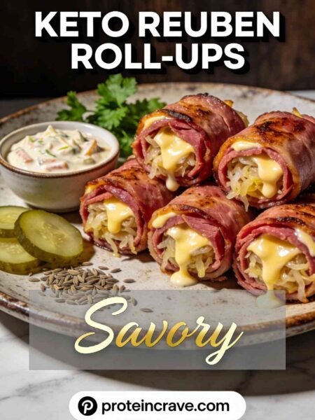 Keto Reuben Roll-Ups