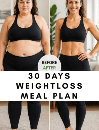 30 days weightloss meal plan