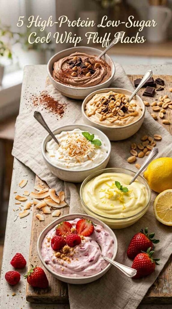 5 High-Protein Low-Sugar Cool Whip Fluff Hacks