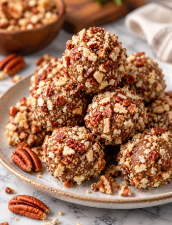 No-Bake Pecan Pie Balls