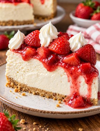 No-Bake Strawberry Cheesecake Dessert