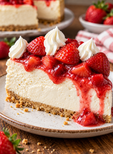 No-Bake Strawberry Cheesecake Dessert