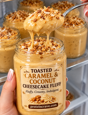 Toasted Caramel & Coconut Cheesecake Fluff