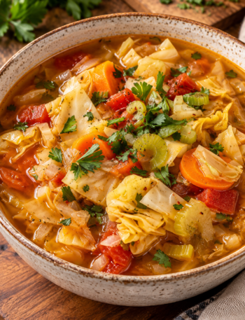 High Protein Cabbage Soup