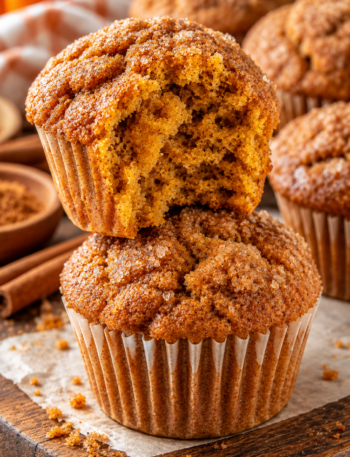 Easiest Pumpkin Muffins