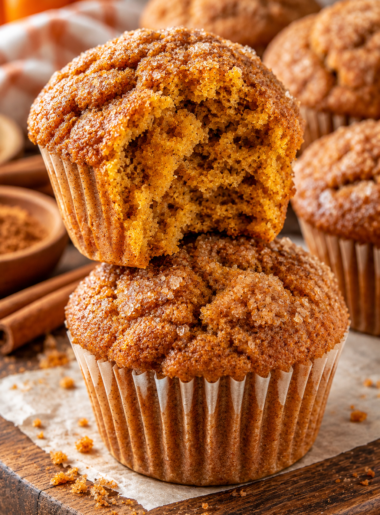 Easiest Pumpkin Muffins